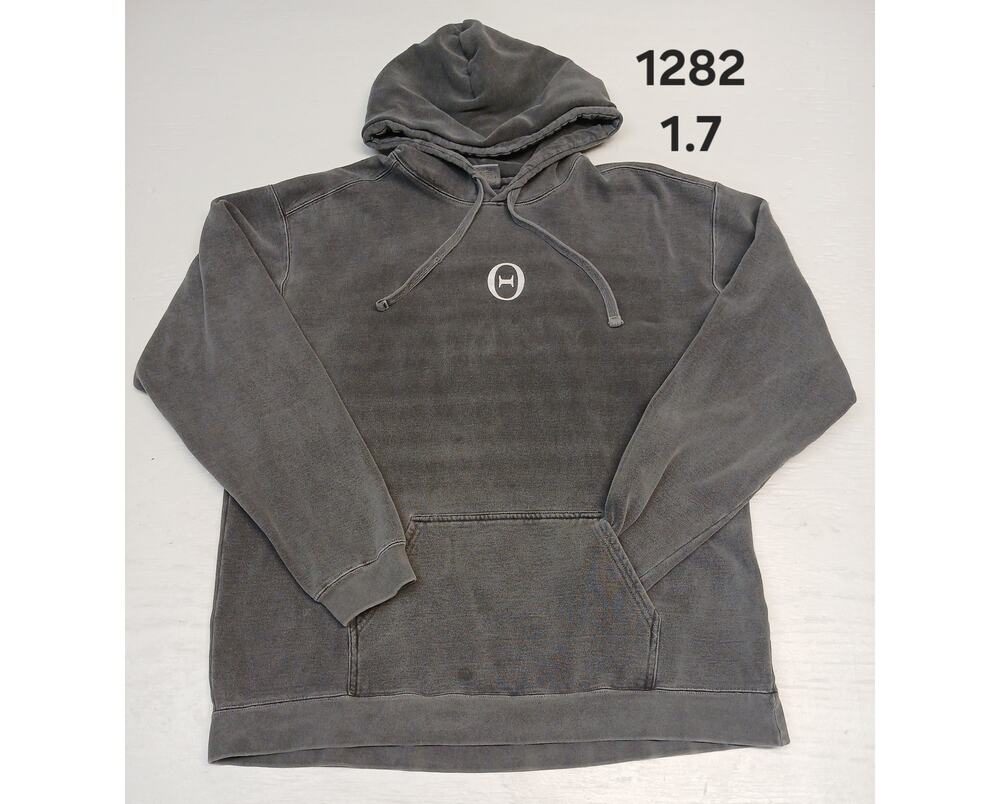 Comfort Colors (Large) Gray Pouch Pocket Pullover Hoodie
